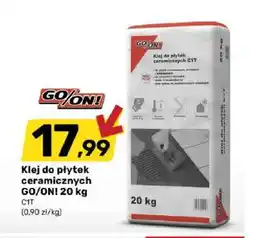 Bricomarche Klej do płytek ceramicznych Go/On! C1T oferta