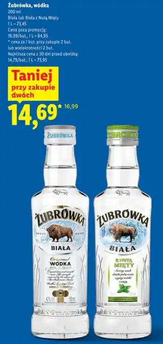 Żubrówka, wódka