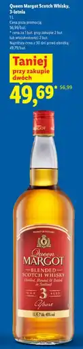 Lidl Queen Margot Scotch Whisky, 3-letnia oferta