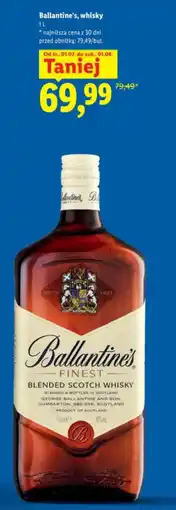 Lidl Ballantine's, whisky oferta