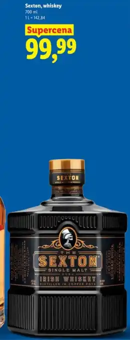 Lidl Sexton, whiskey oferta