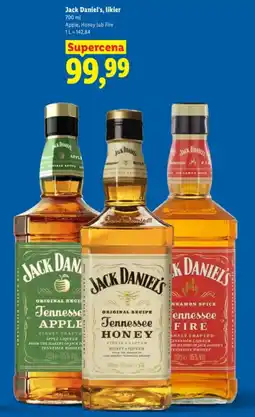 Lidl Jack Daniel's, likier oferta