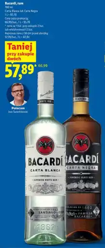 Lidl Bacardi, rum oferta