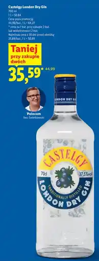 Lidl Castelgy London Dry Gin oferta