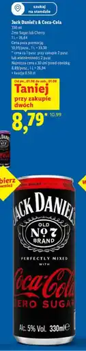 Lidl Jack Daniel's & Coca-Cola oferta