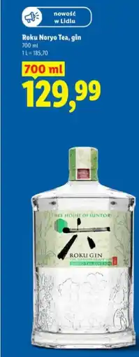 Lidl Roku Noryo Tea, gin oferta