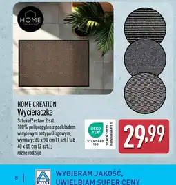 ALDI HOME CREATION Wycieraczka oferta