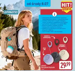 ALDI AMBIANO Mini głośnik bluetooth oferta