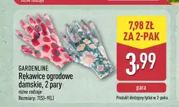 ALDI GARDENLINE Rękawice ogrodowe damskie, 2 pary oferta