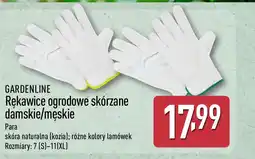 ALDI GARDENLINE Rękawice ogrodowe skórzane damskie/męskie oferta