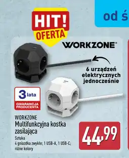 ALDI WORKZONE Multifunkcyjna kostka zasilająca oferta