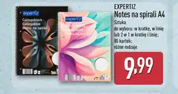 ALDI EXPERTIZ Notes na spirali A4 oferta