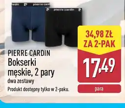 ALDI PIERRE CARDIN Bokserki męskie, 2 pary oferta