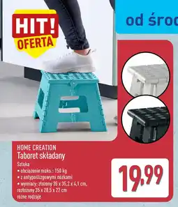 ALDI HOME CREATION Taboret składany oferta