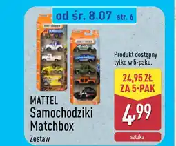 ALDI MATTEL Samochodziki Matchbox oferta