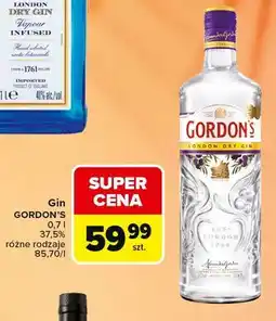 Carrefour Market Gin Gordon's oferta
