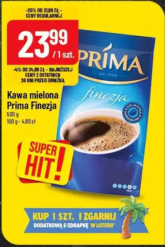 Kawa mielona Prima Finezja