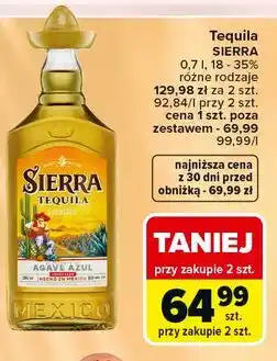 Carrefour Market Tequila SIERRA oferta