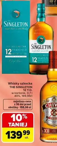 Carrefour Whisky szkocka THE SINGLETON 12 Y.O oferta