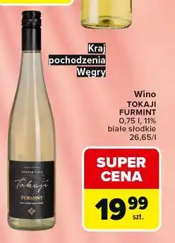 Carrefour Market Wino TOKAJI FURMINT oferta