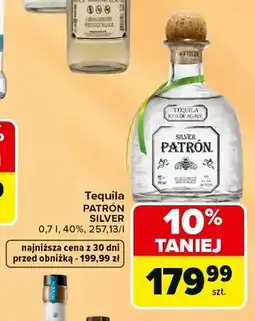 Carrefour Tequila Patrón Silver oferta