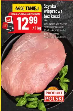 Polomarket Szynka wieprzowa bez kości oferta