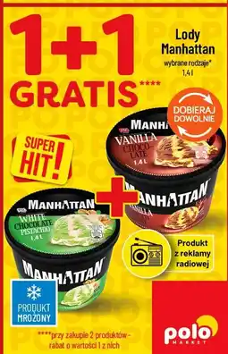 Polomarket Lody Manhattan oferta