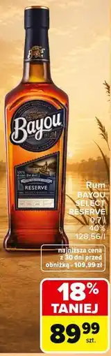 Carrefour Rum BAYOU SELECT RESERVE oferta
