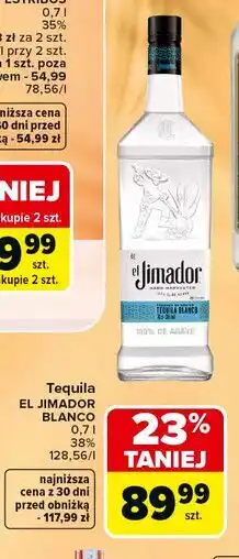 Carrefour Market Tequila EL JIMADOR BLANCO oferta