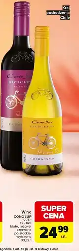 Carrefour Wino Cono Sur Bicicleta oferta