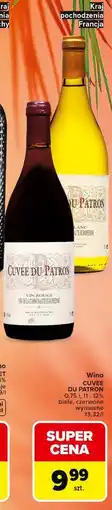 Carrefour Market Wino Cuvee Du Patron oferta