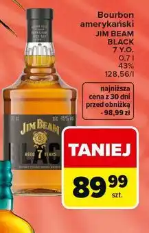 Carrefour Market Jim Beam Black 7 Y.O. Bourbon amerykański oferta
