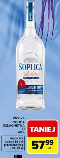 Carrefour Wódka SOPLICA SZLACHETNA oferta