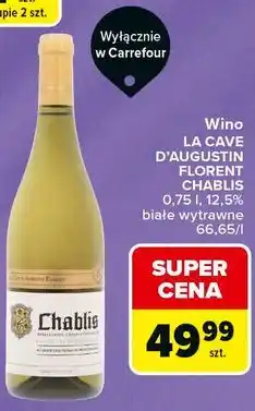 Carrefour Market Wino LA CAVE D'AUGUSTIN FLORENT CHABLIS oferta