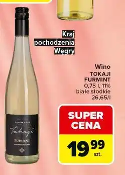 Carrefour Wino TOKAJI FURMINT oferta