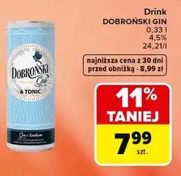 Carrefour Drink DOBROŃSKI GIN oferta