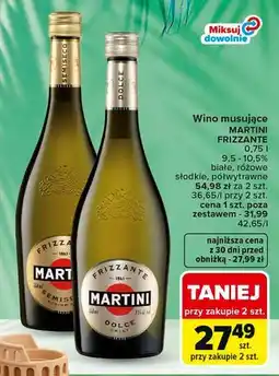Carrefour Wino musujące Martini Frizzante oferta