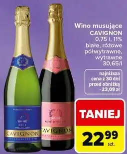 Carrefour Wino musujące CAVIGNON oferta