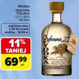 Carrefour Wódka DĘBOWA POLSKA oferta