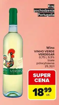 Carrefour Wino VINHO VERDE VERDEGAR oferta