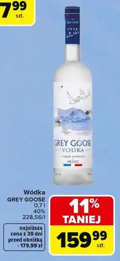 Carrefour Wódka GREY GOOSE oferta