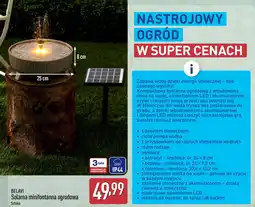 ALDI BELAVI Solarna minifontanna ogrodowa oferta
