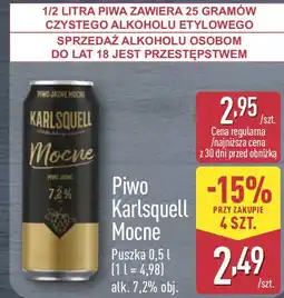 ALDI Piwo Karlsquell Mocne oferta