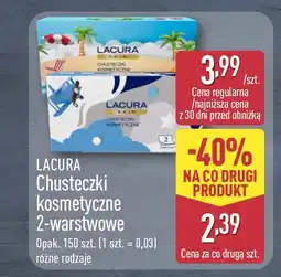 ALDI LACURA Chusteczki kosmetyczne 2-warstwowe oferta