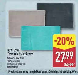 ALDI NOVITESSE Dywanik łazienkowy oferta