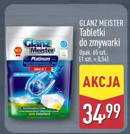 ALDI GLANZ MEISTER Tabletki do zmywarki oferta