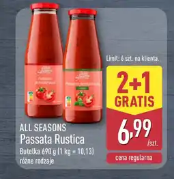 ALDI ALL SEASONS Passata Rustica oferta
