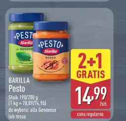 ALDI BARILLA Pesto oferta