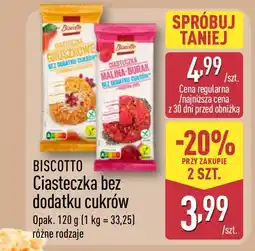 ALDI Biscotto Ciasteczka bez dodatku cukrów oferta