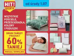 ALDI WSZYSTKIE POŚCIELE, PRZEŚCIERADŁA, KOŁDRY I PODUSZKI oferta